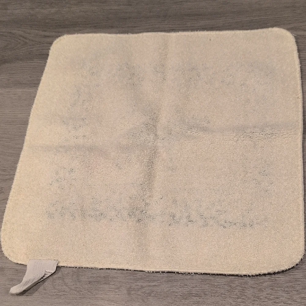 Green Patterned Wash Cloth